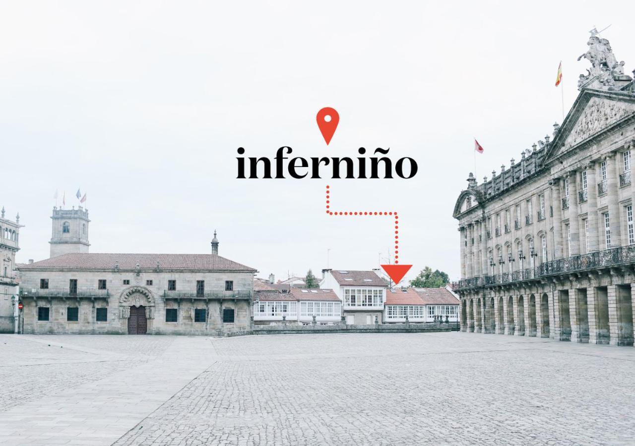 Infernino Apartments ซานติอาโก เด กอมโปสเตลา ภายนอก รูปภาพ